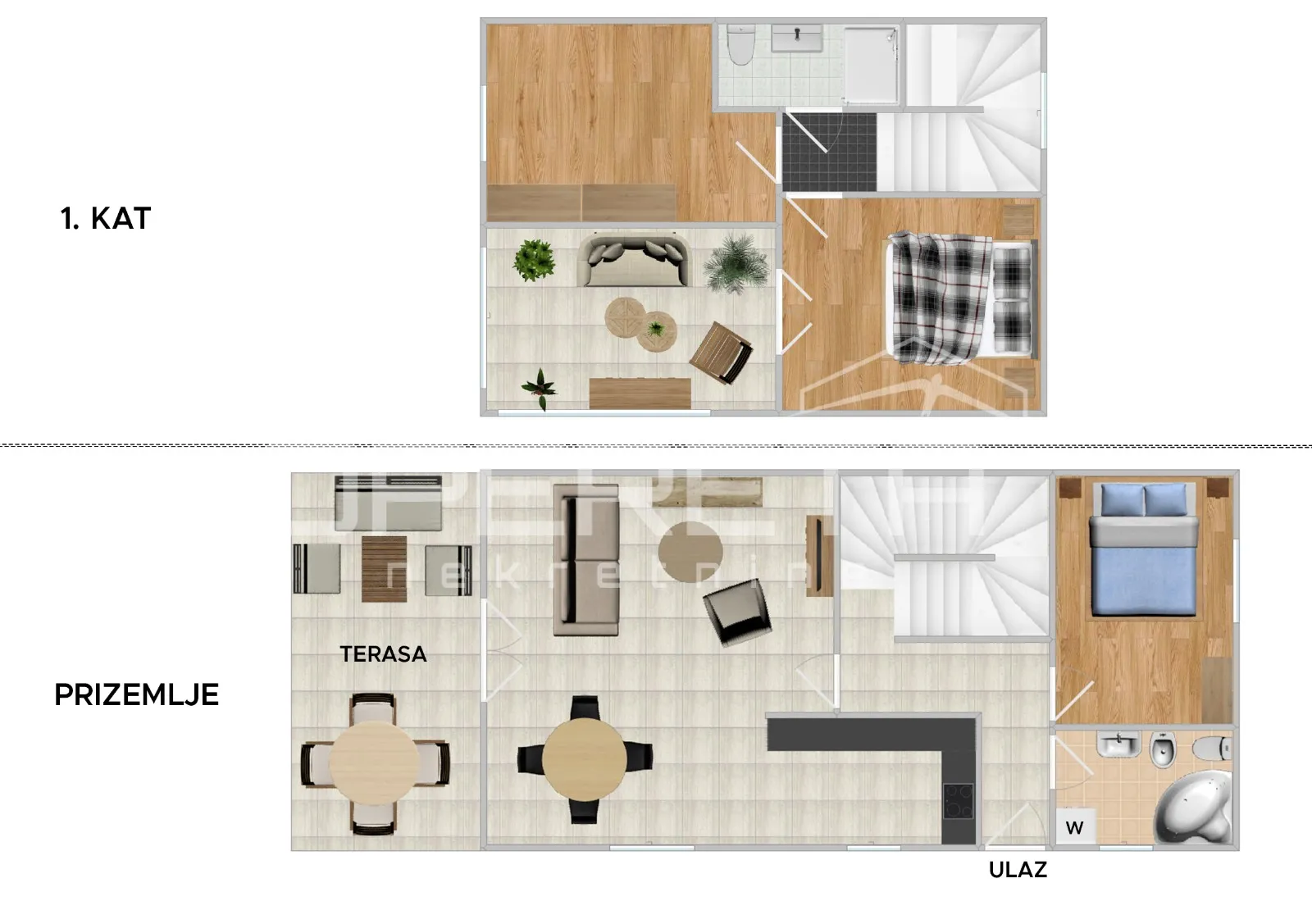 prodaja, kuća, poreč, kaštelir, dvojni objekt, 140m2 - slika 22
