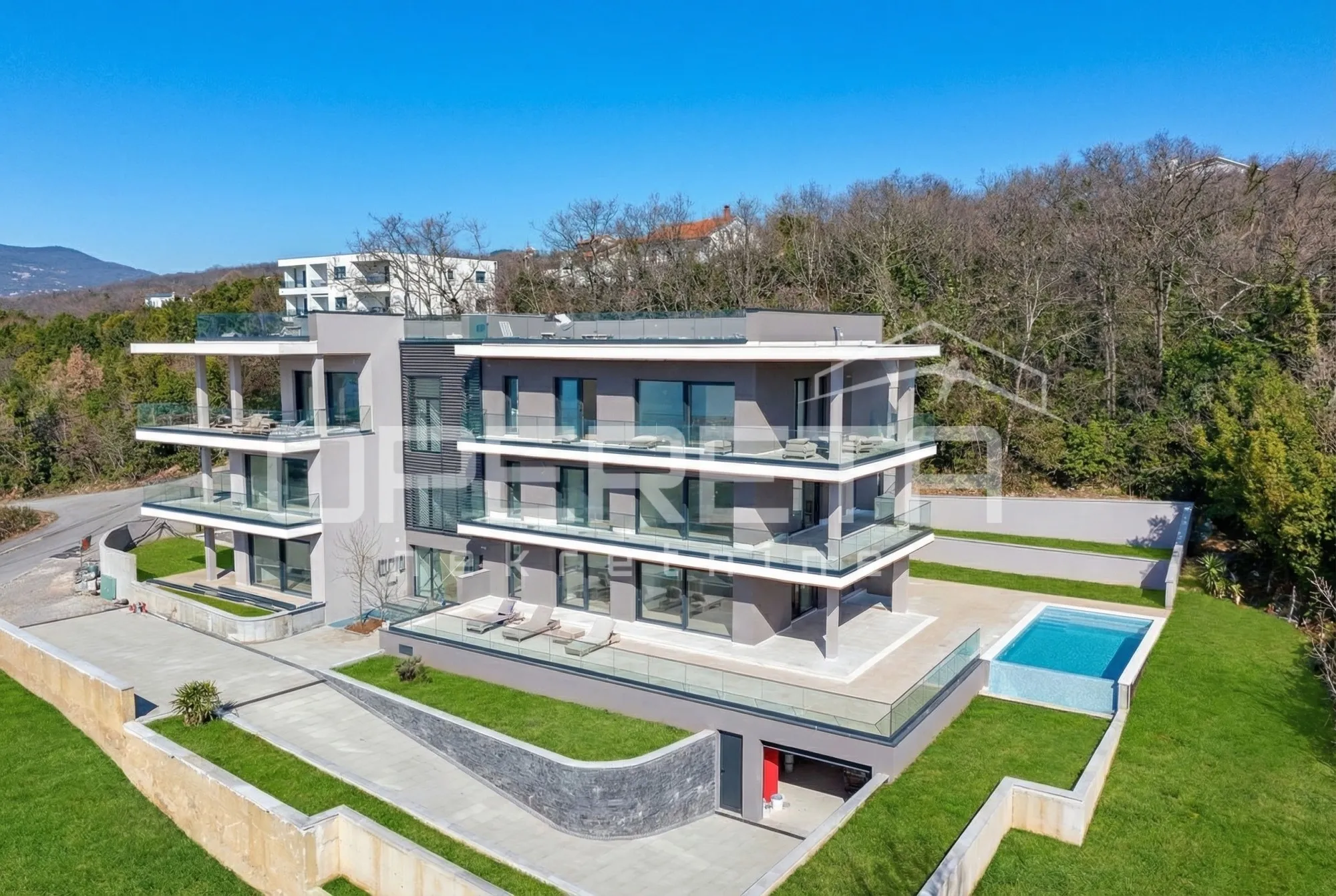 rijeka – bivio: ekskluzivni penthouse s krovnom terasom, privatnim bazenom i pan - slika 5
