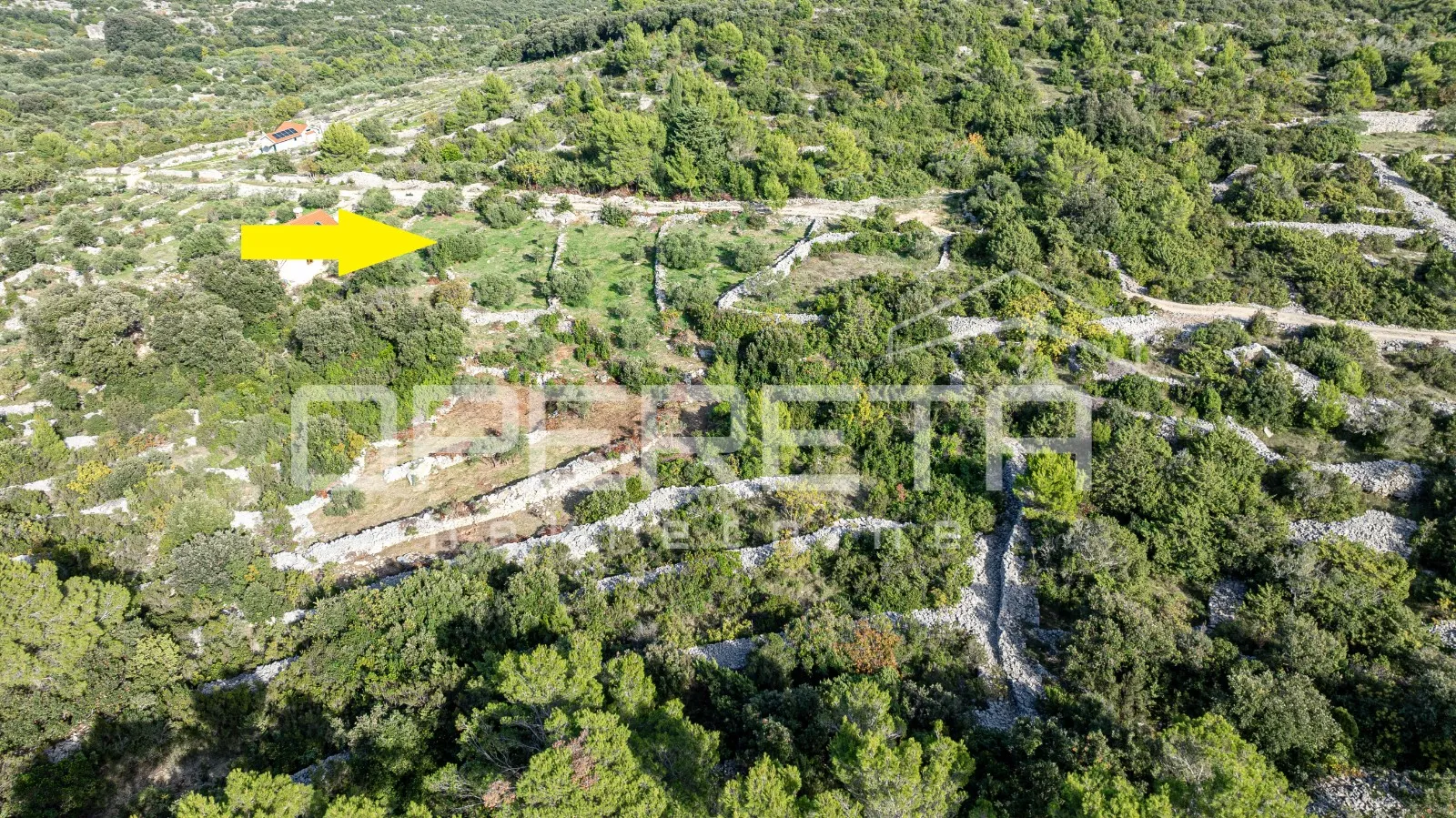 poljoprivredno zemljište od 3050 m2 s maslinama i suhozidima - slika 12