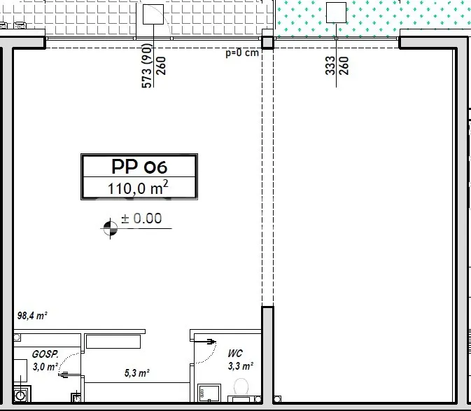 prodaja, poslovna zgrada, globetka, vukovarska, 110m2 - slika 7