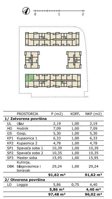 funkcionalan obiteljski 4-sobni stan u kvalitetnoj novogradnji - slika 17