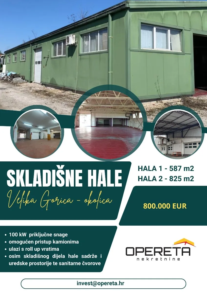 Prodaja, Hala-Skladište, Staro Čiče, Staro Čiče, 1467m2 - Staro Čiće