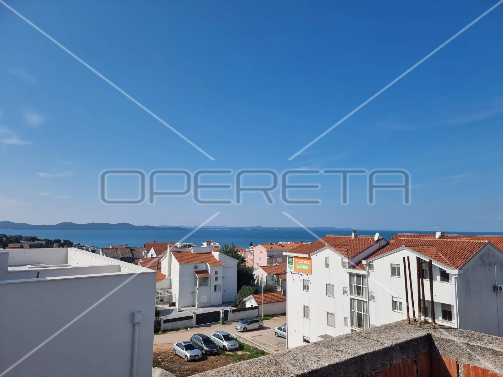 roh-bau kuća u diklu s 6 stambenih jedinica i pogledom na more - slika 2