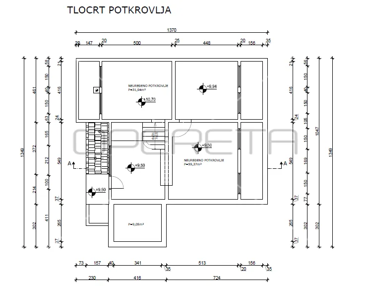 poslovno stambeni objekt u splitu, površine 710m2 - slika 31