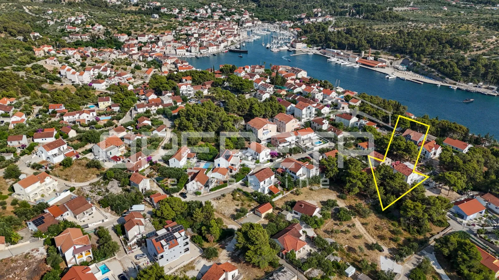 uživajte u ljepoti brača – građevinsko zemljište s infrastrukturom, milna - slika 2