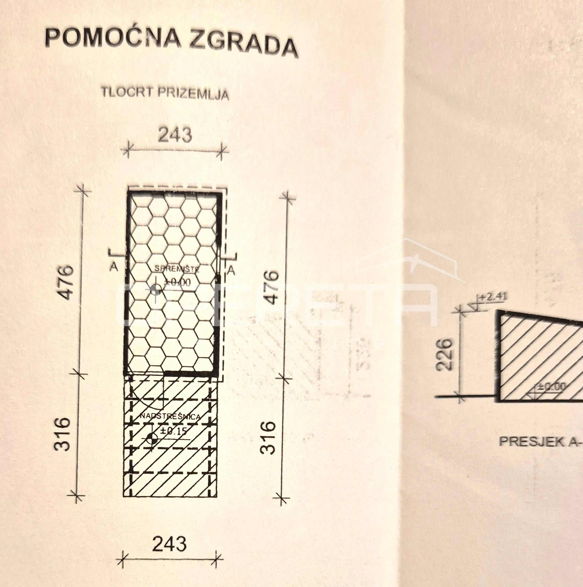 mirna ulica, tri odvojene stambene cjeline - slika 60