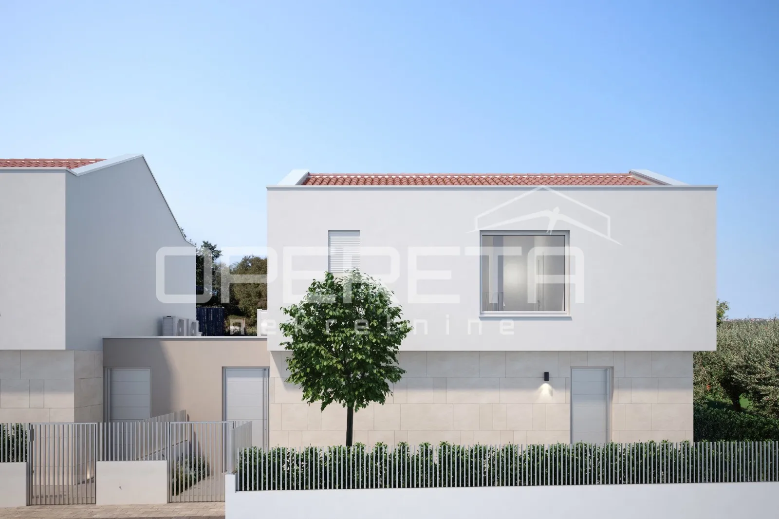 istra, poreč okolica-građevinsko zemljište s dozvolom za dvojnu kuću - slika 7