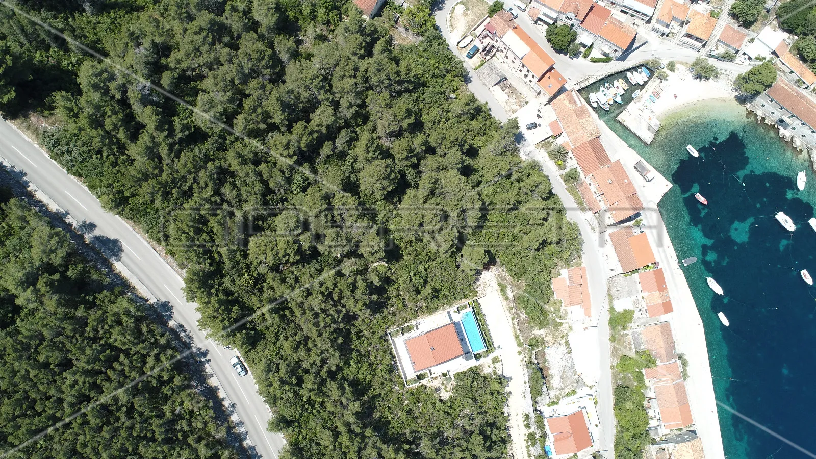 građevinsko zemljište s pogledom na more, 420 m2, prigradica - slika 19