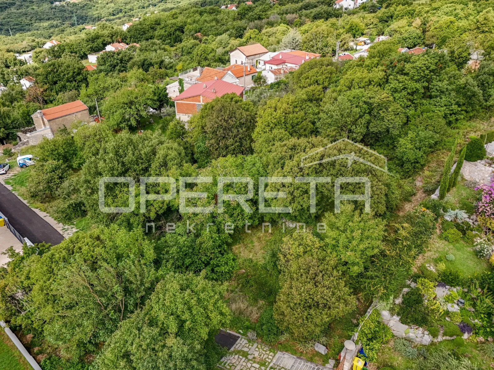 prodaja, građ.zemljište, novi vinodolski, centar bribira, 2014m2, pogled na more - slika 13