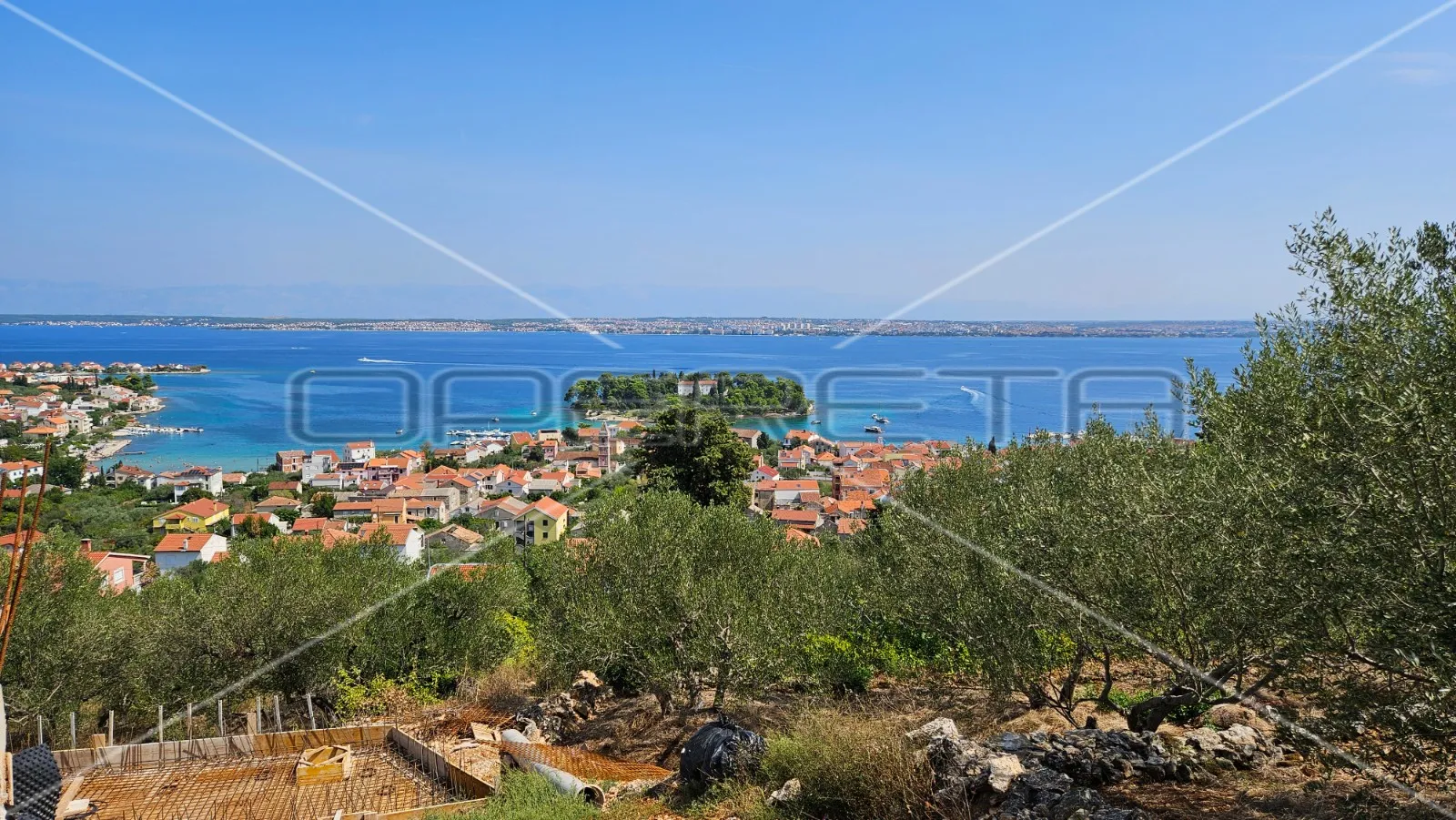 ugljan, preko – građevinsko zemljište 536 m² s panoramskim pogledom na more i za - slika 9