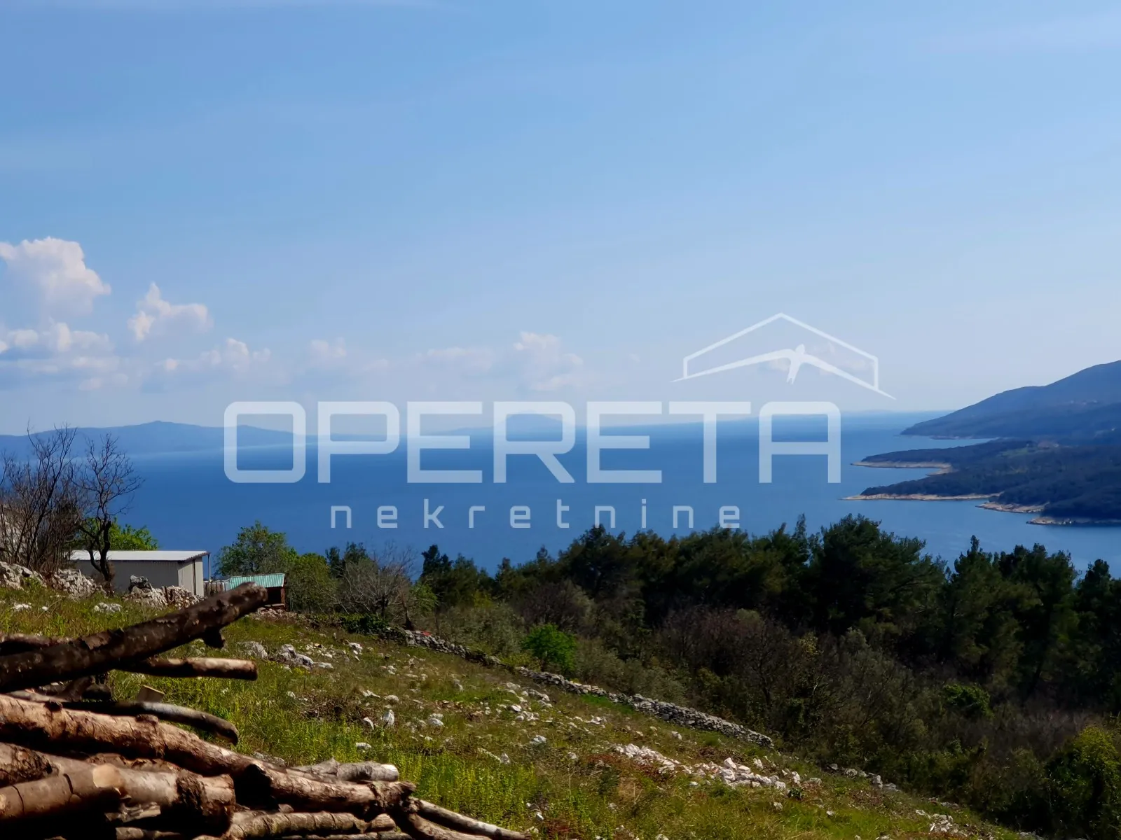 prilika – građevinsko zemljište s otvorenim pogledom na more u rapcu, više od 2. - slika 5
