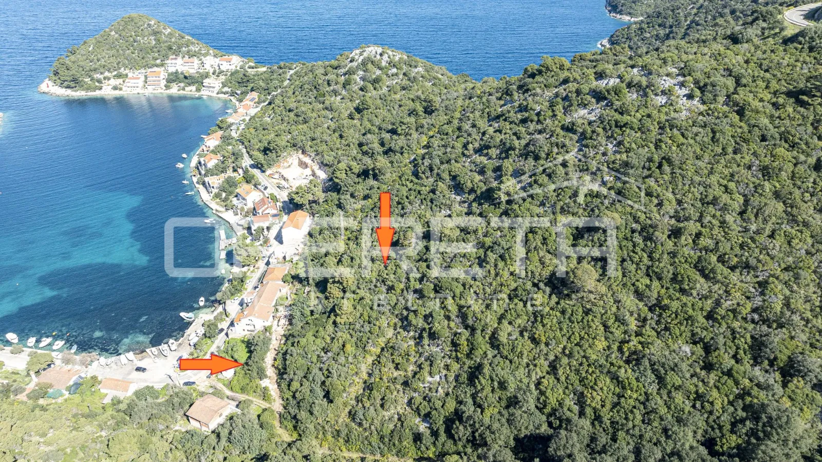 investicijska prilika na lastovu: zemljište uz more, 5107 m2 - slika 16