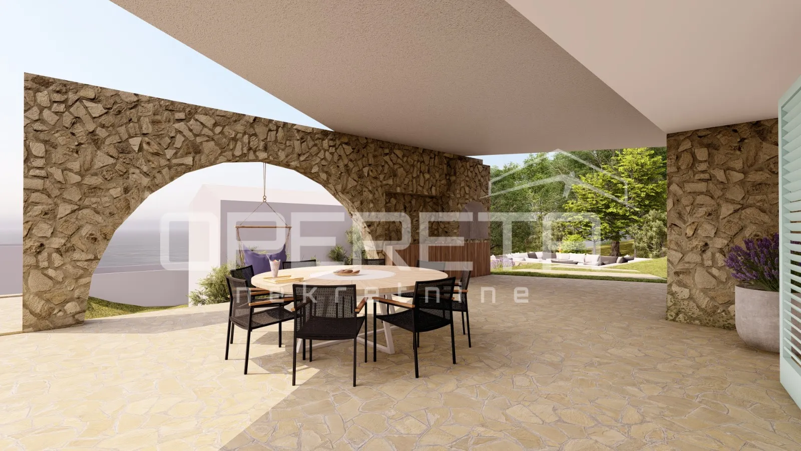 građevinsko zemljište 924 m² s panoramskim pogledom na more - slika 4