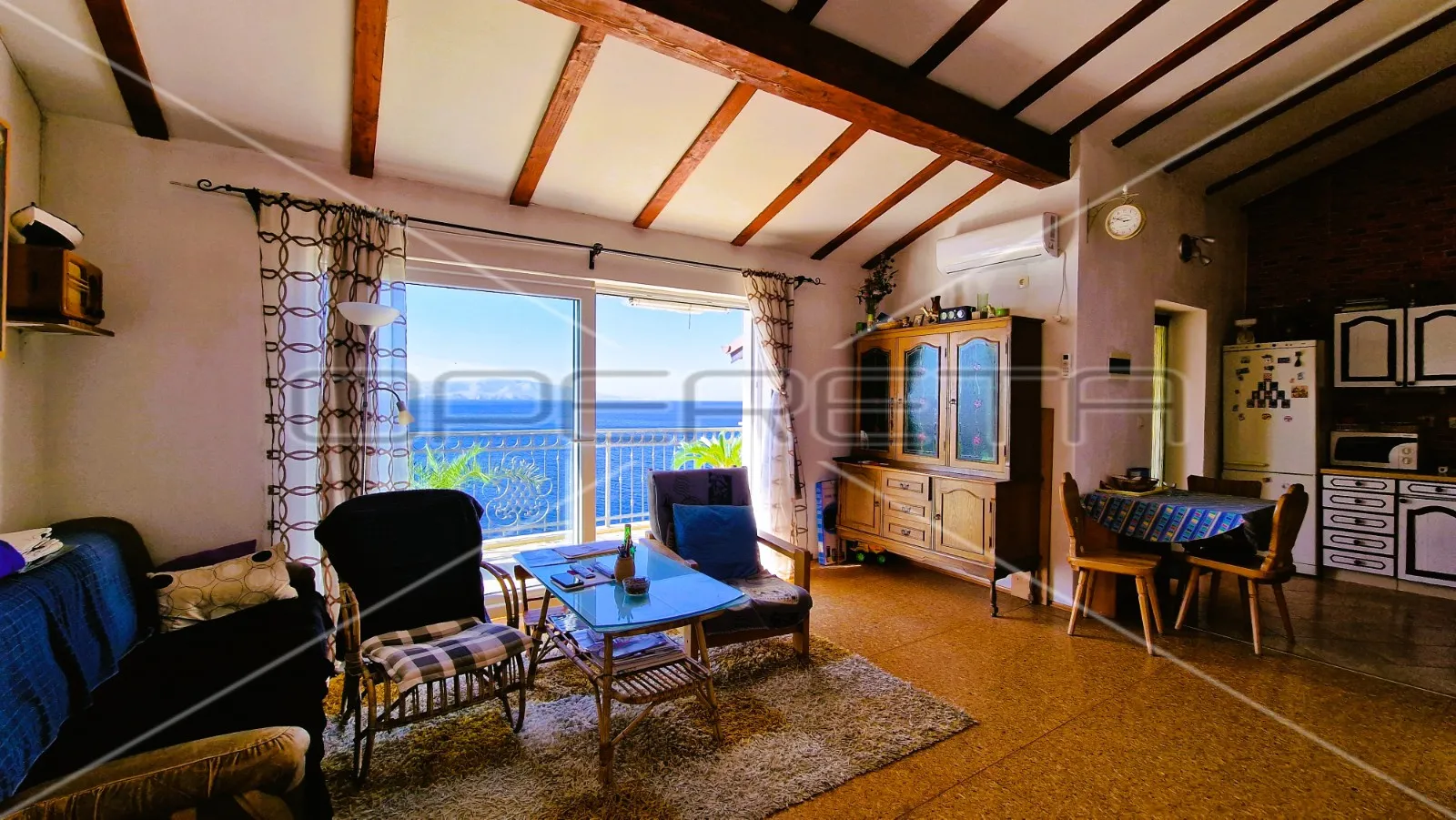 kuća s 4 apartmana, pogled na more, 1. red do mora, plaža, 216 m2,senj - slika 5