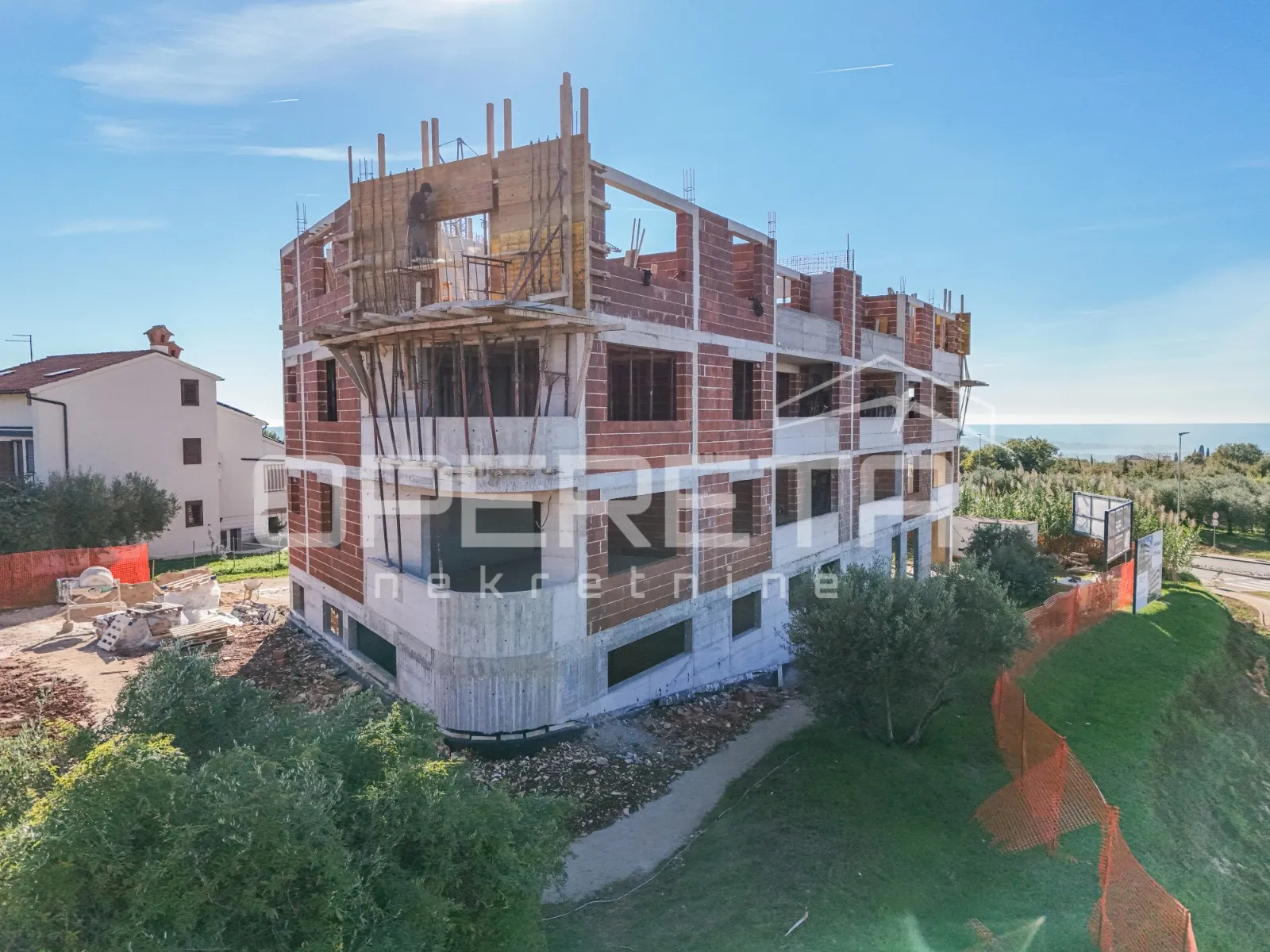 istra, tar - stanovi u izgradnji s pogledom na more - slika 3