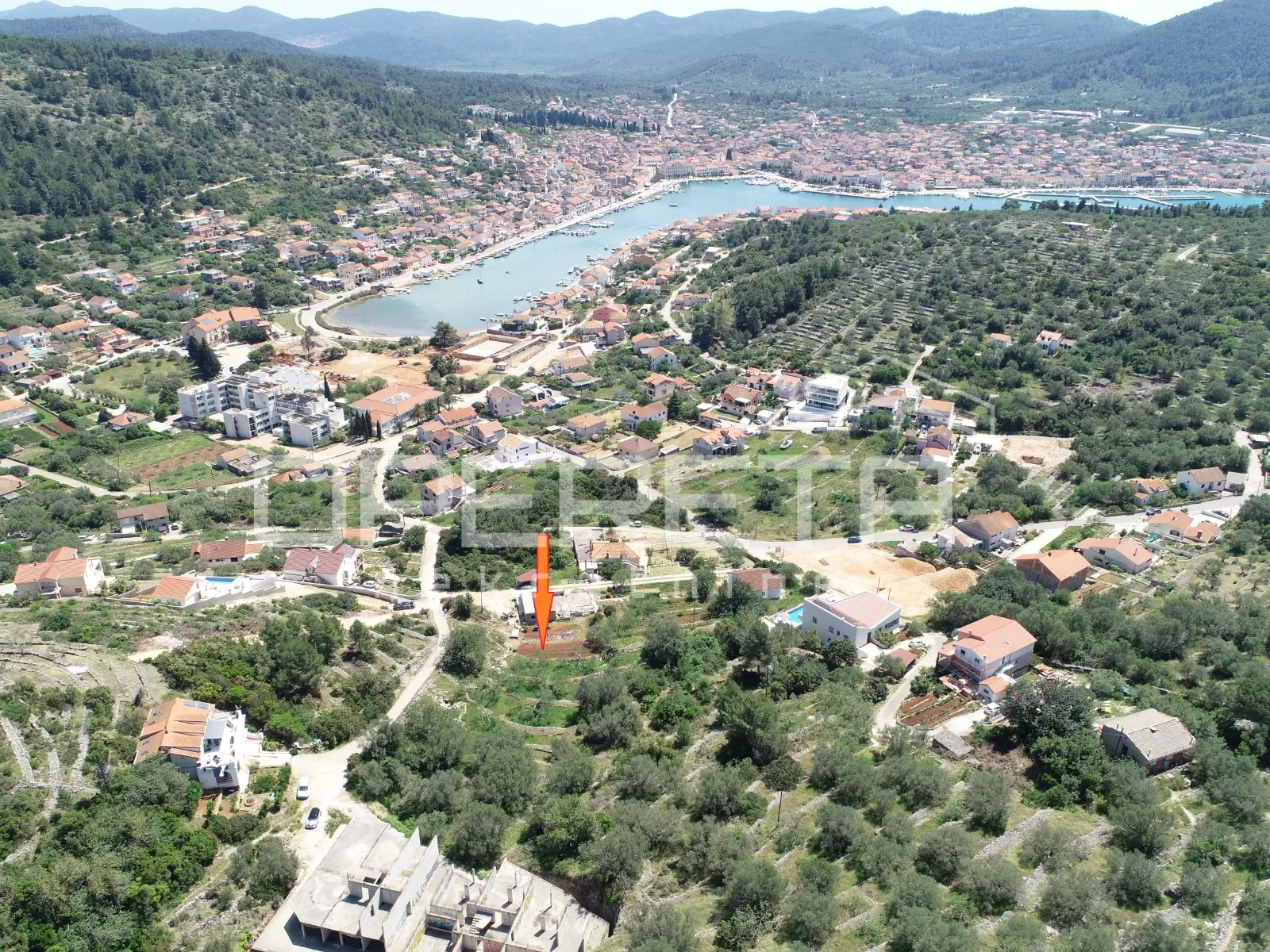 investicijska prilika – građevinsko zemljište od 1355m2, vela luka - slika 3