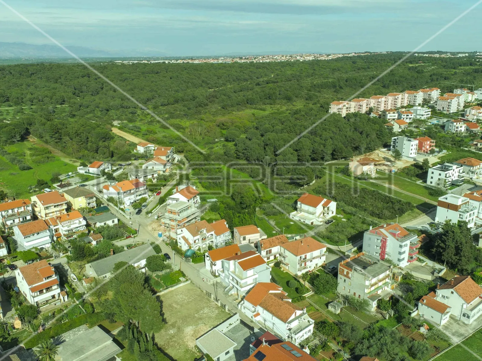 investicija, zemljište stambene namjene, pogled, 3.431 m2, diklo-zadar - slika 7
