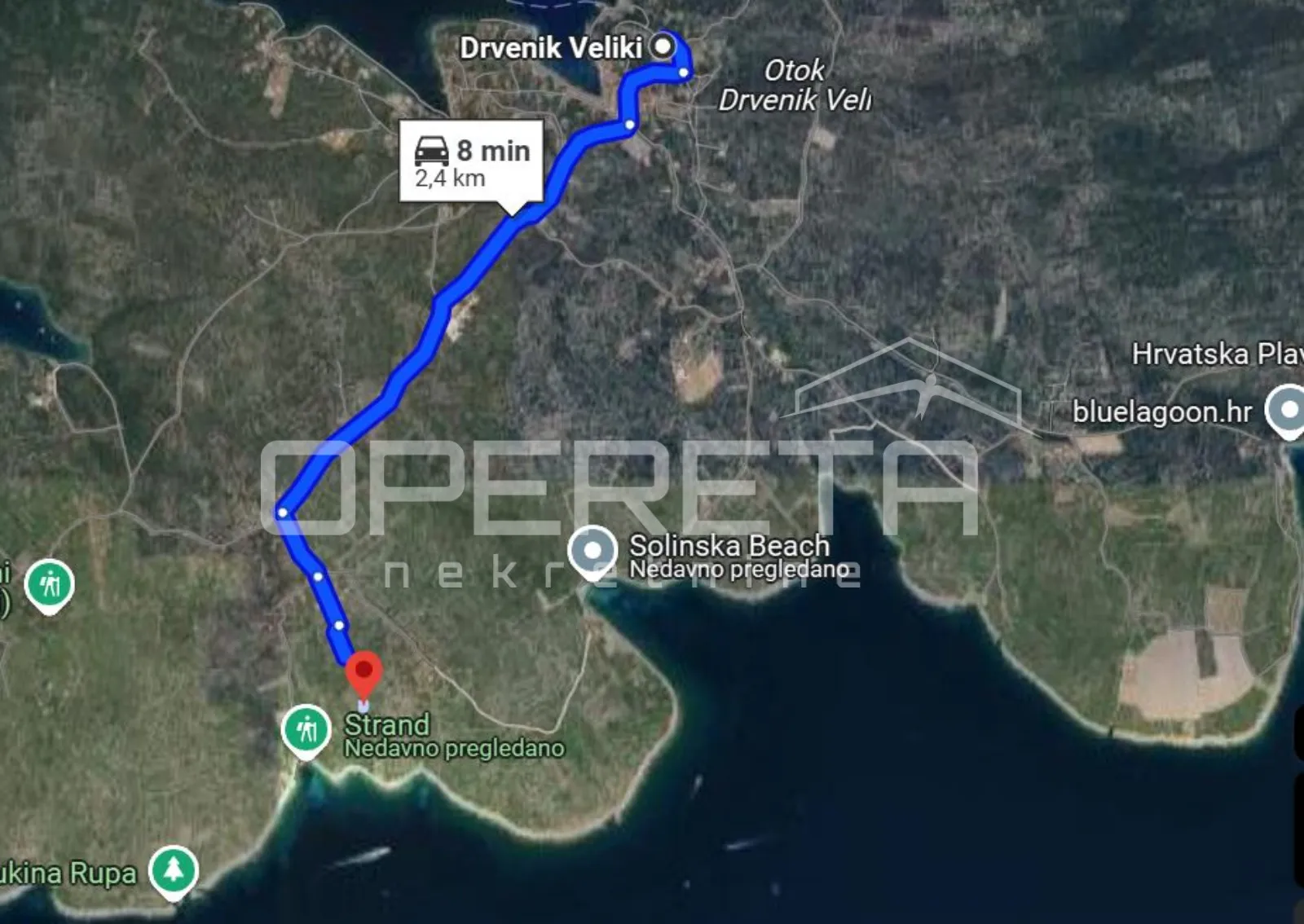 drvenik veliki - poljoprivredno zemljište - investicijska prilika! - slika 3