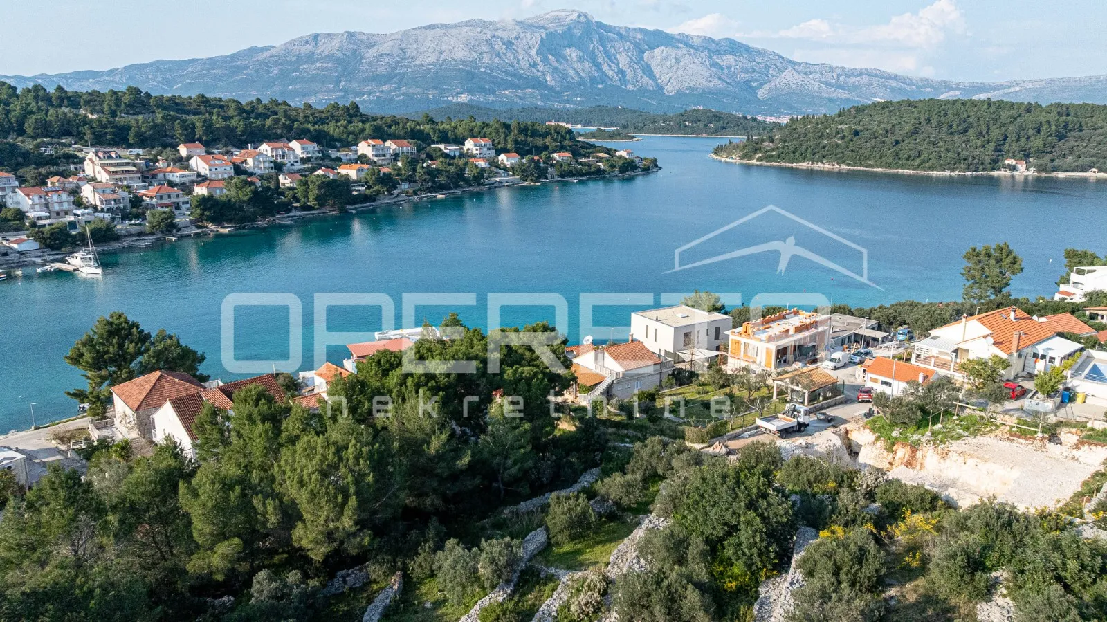 atraktivno zemljište 507 m2, pogledom na more, lumbarda - slika 5