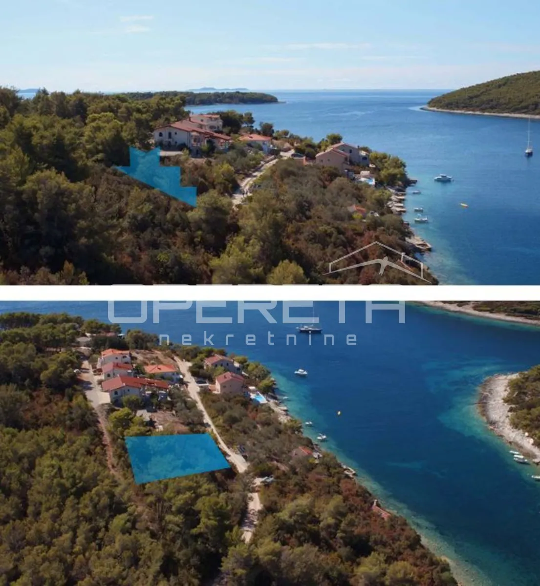 građevinsko zemljište 340 m2 sa pogledom na more, tri porte, korčula - slika 13