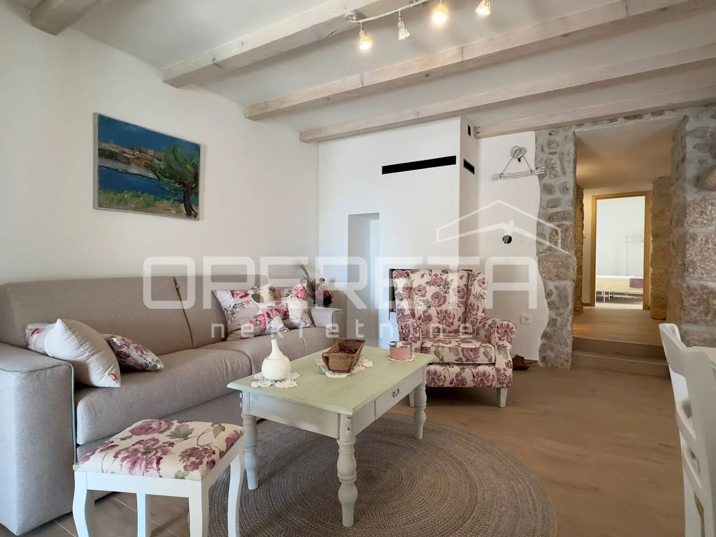 luksuzna kamena vila u mediteranskom stilu – grijani bazen, terasa, priroda i po - slika 4