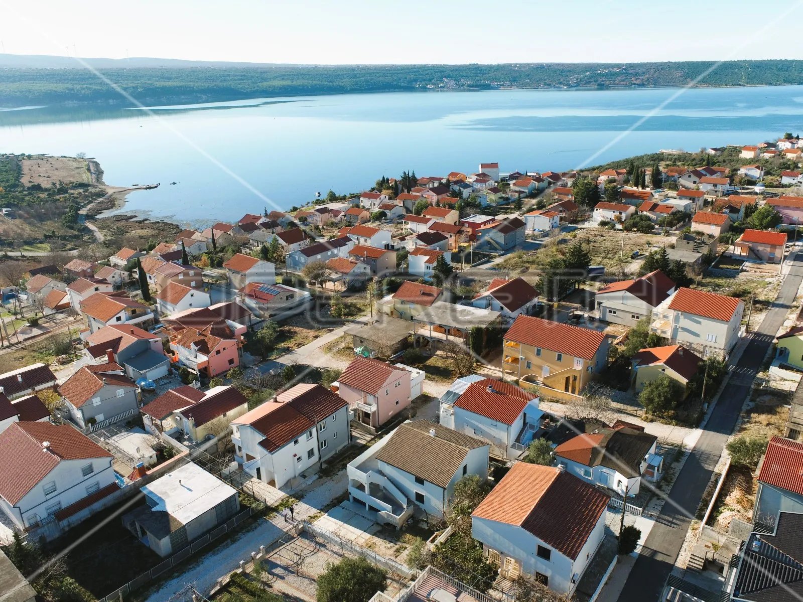 kuća s 2 stana, garaža, pogled, 300 m od mora, kruševo, 233 m2, - slika 8