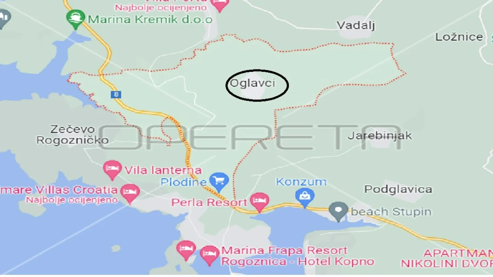 rogoznica okolica; zemljište s pogledom 28.000m2 za opg i turizam, povoljno! - slika 8
