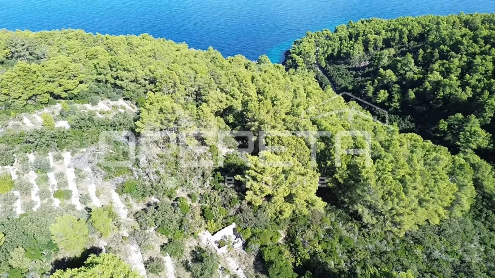 poljoprivredno zemljiste s kućicom, nedaleko od mora, vela luka - slika 13