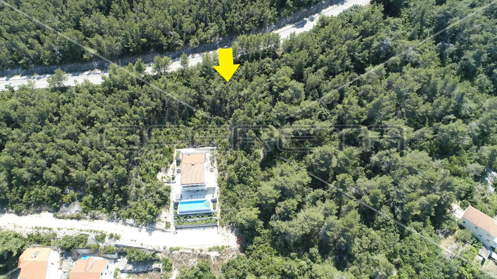 građevinsko zemljište s pogledom na more, 420 m2, prigradica - slika 10