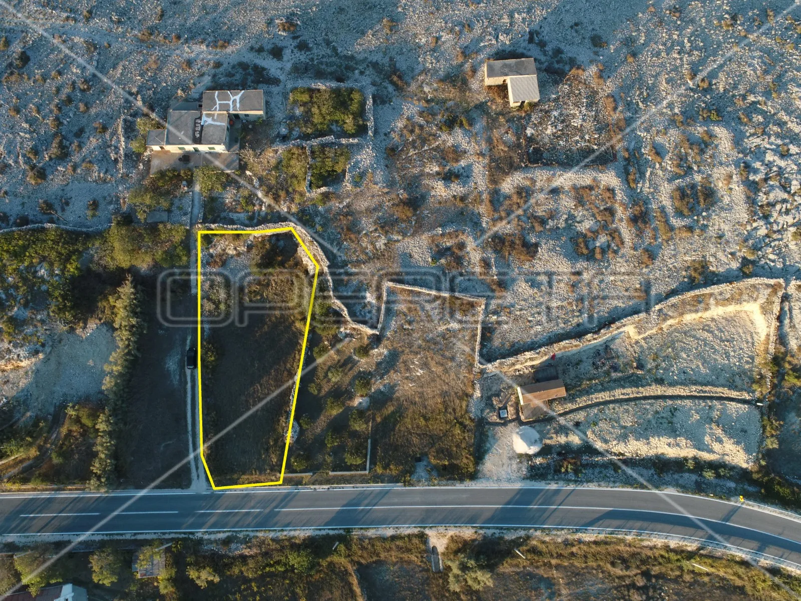 građevinsko zemljište, pogled na more, ograđeno, 821 m2, rtina,ražanac - slika 3