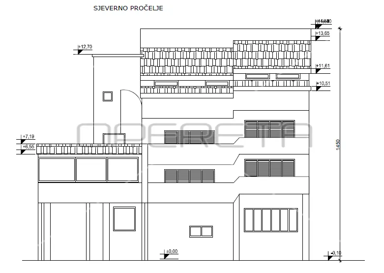 poslovno stambeni objekt u splitu, površine 710m2 - slika 25