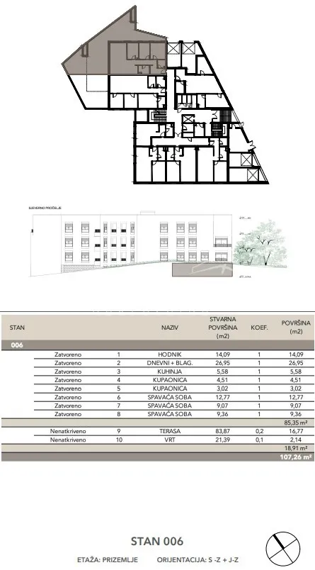 prodaja, stan, črnomerec, kuniščak, 4s, 107m2 - slika 3