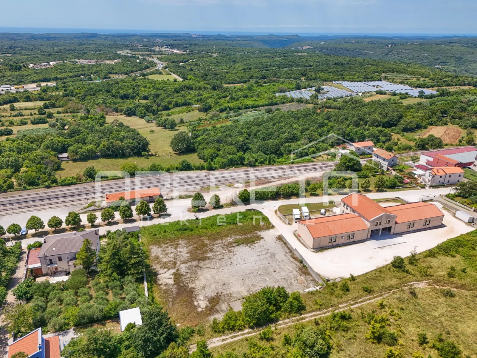 istra, kanfanar - građevinsko zemljište za izgradnju kuće - slika 2