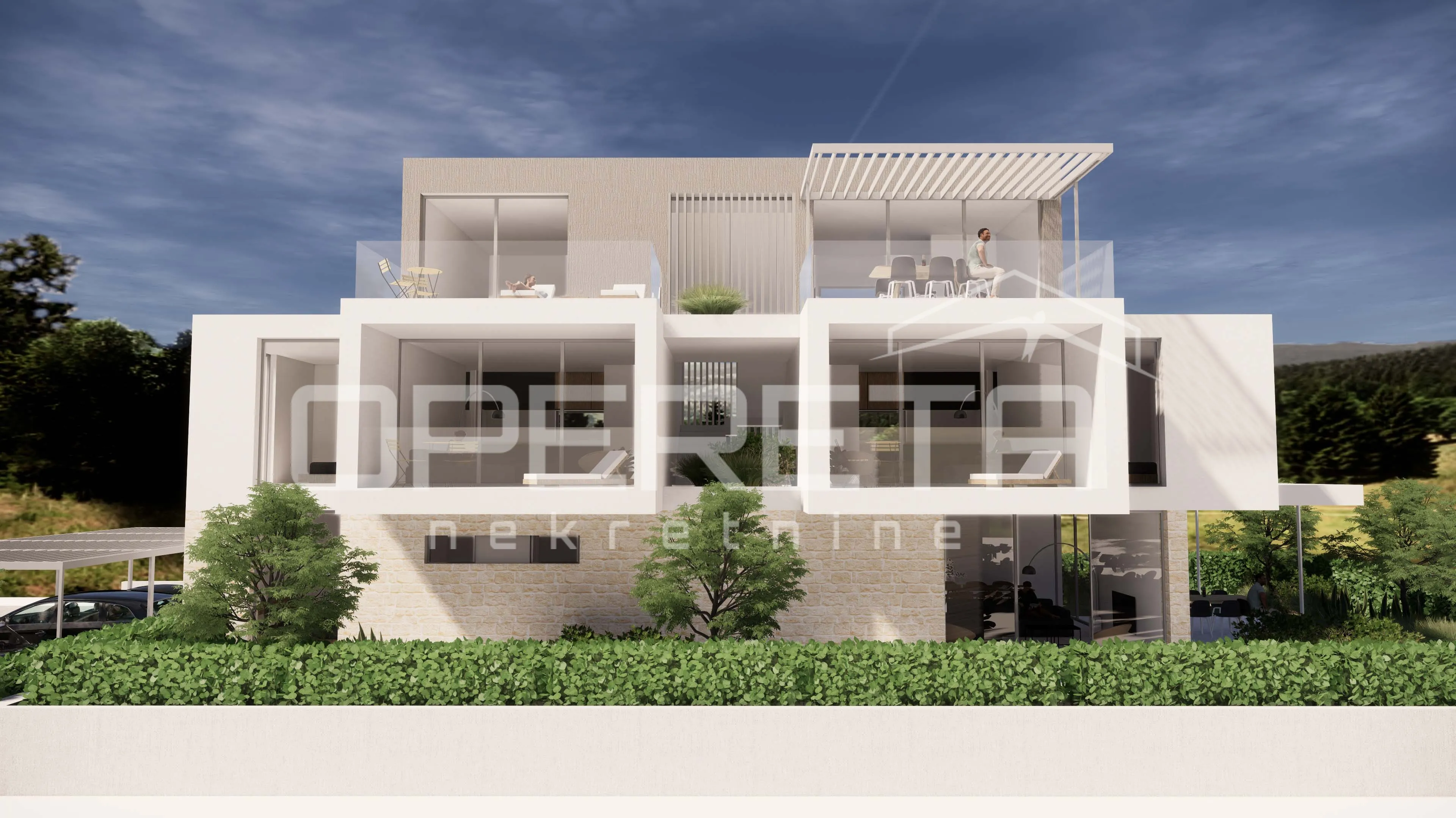 Ugljan – Penthouse s dvije terase i pogledom na more