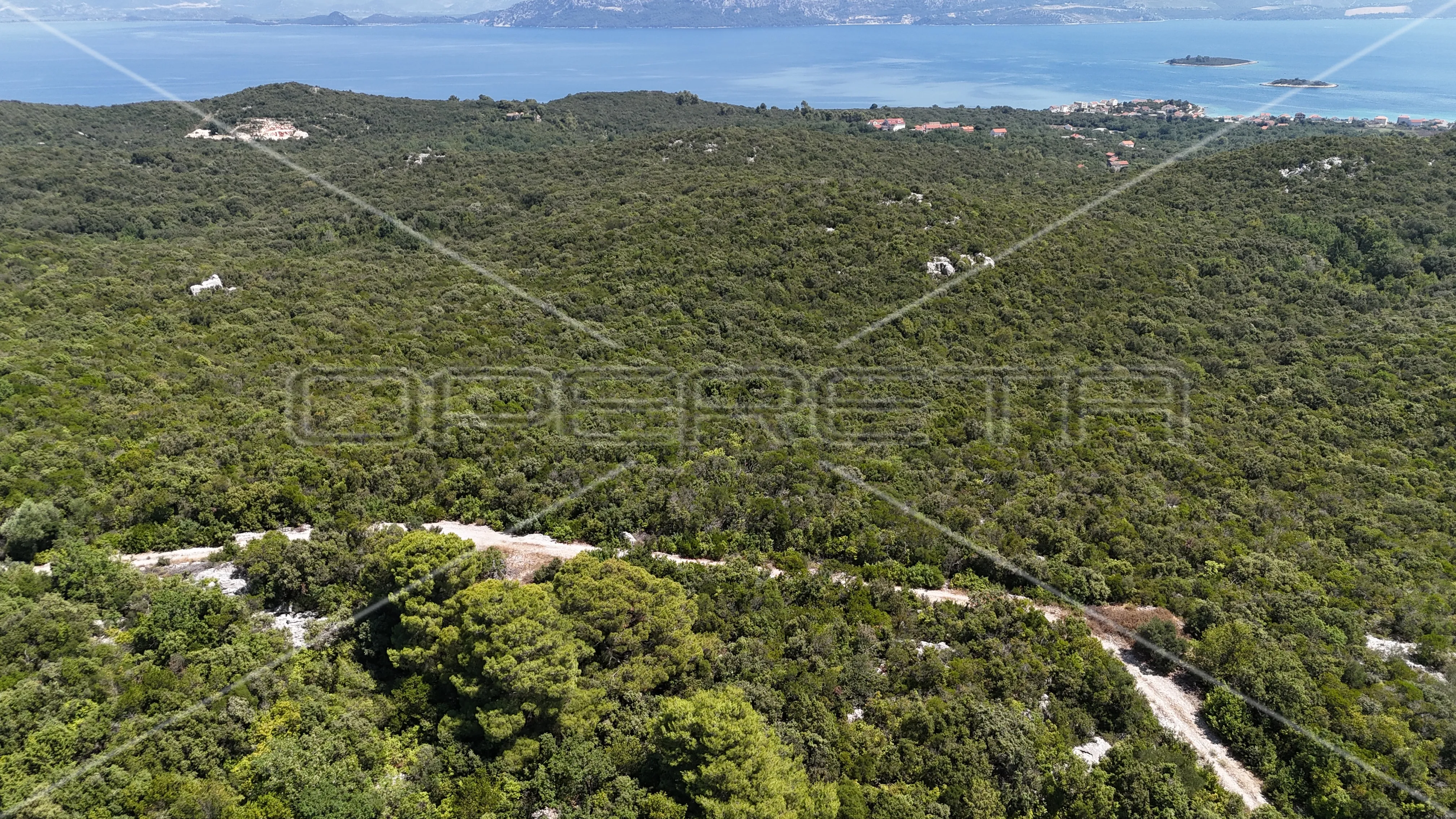 impresivno zemljište, 46.244m2, pogledom na more,sreser - slika 16