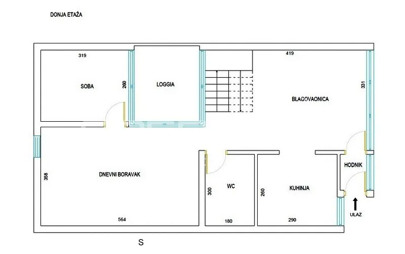 prodaja, stan, gajnice, crnojezerska , 3,5s, 95m2 - slika 24