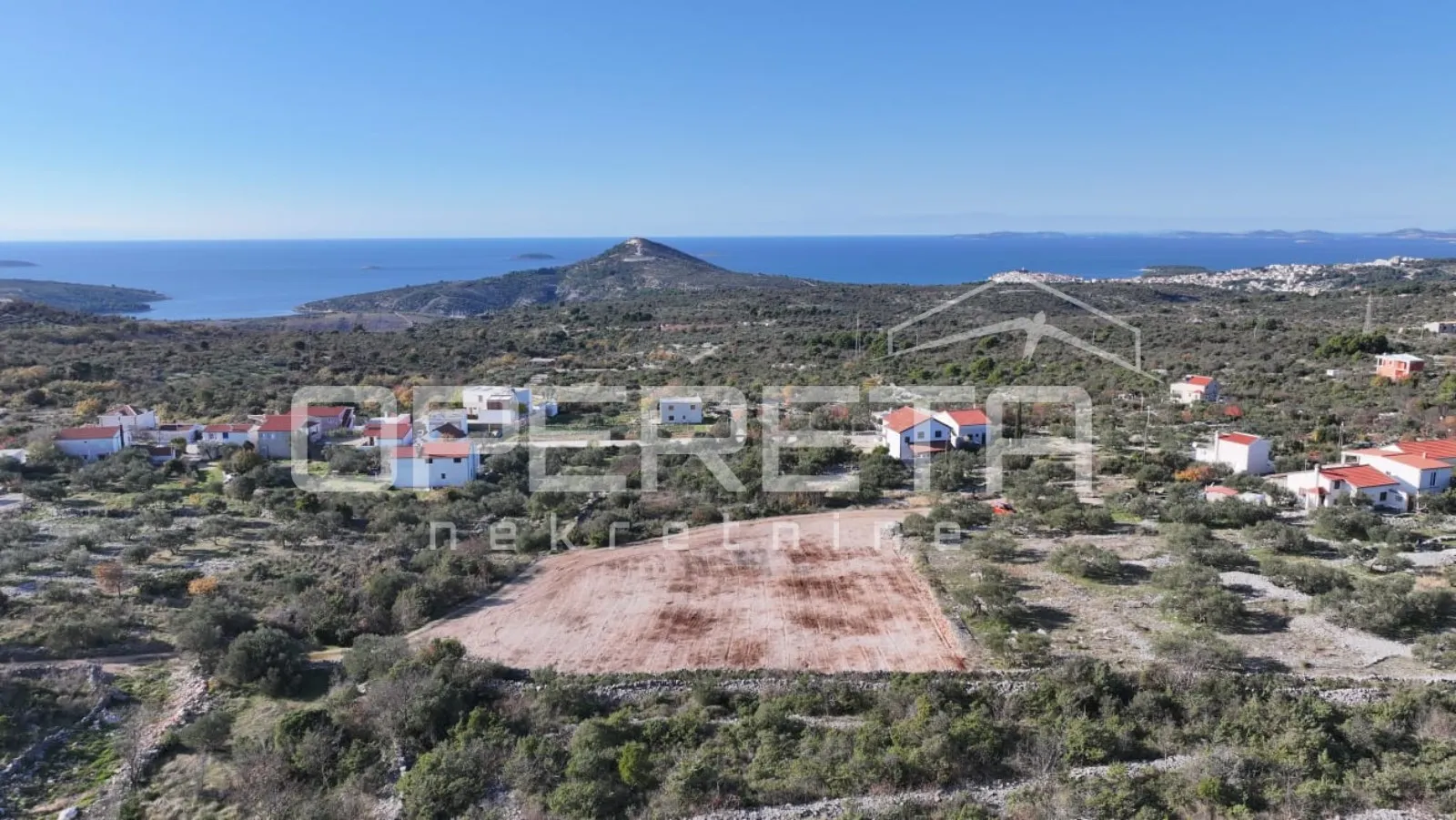 zemljište u primoštenu s panoramskim pogledom na more - slika 2