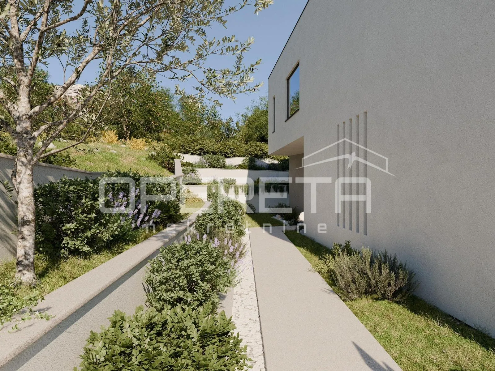 ekskluzivno građevinsko zemljište iznad splita – projekt luksuzne vile s bazenom - slika 12