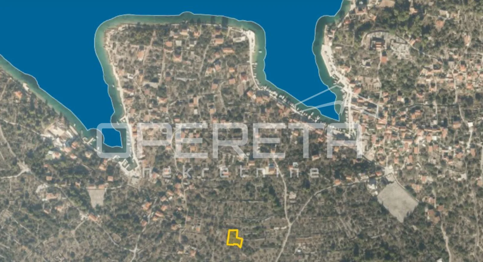 drvenik veliki – građevinsko zemljište 470 m², 200m od mora - slika 3