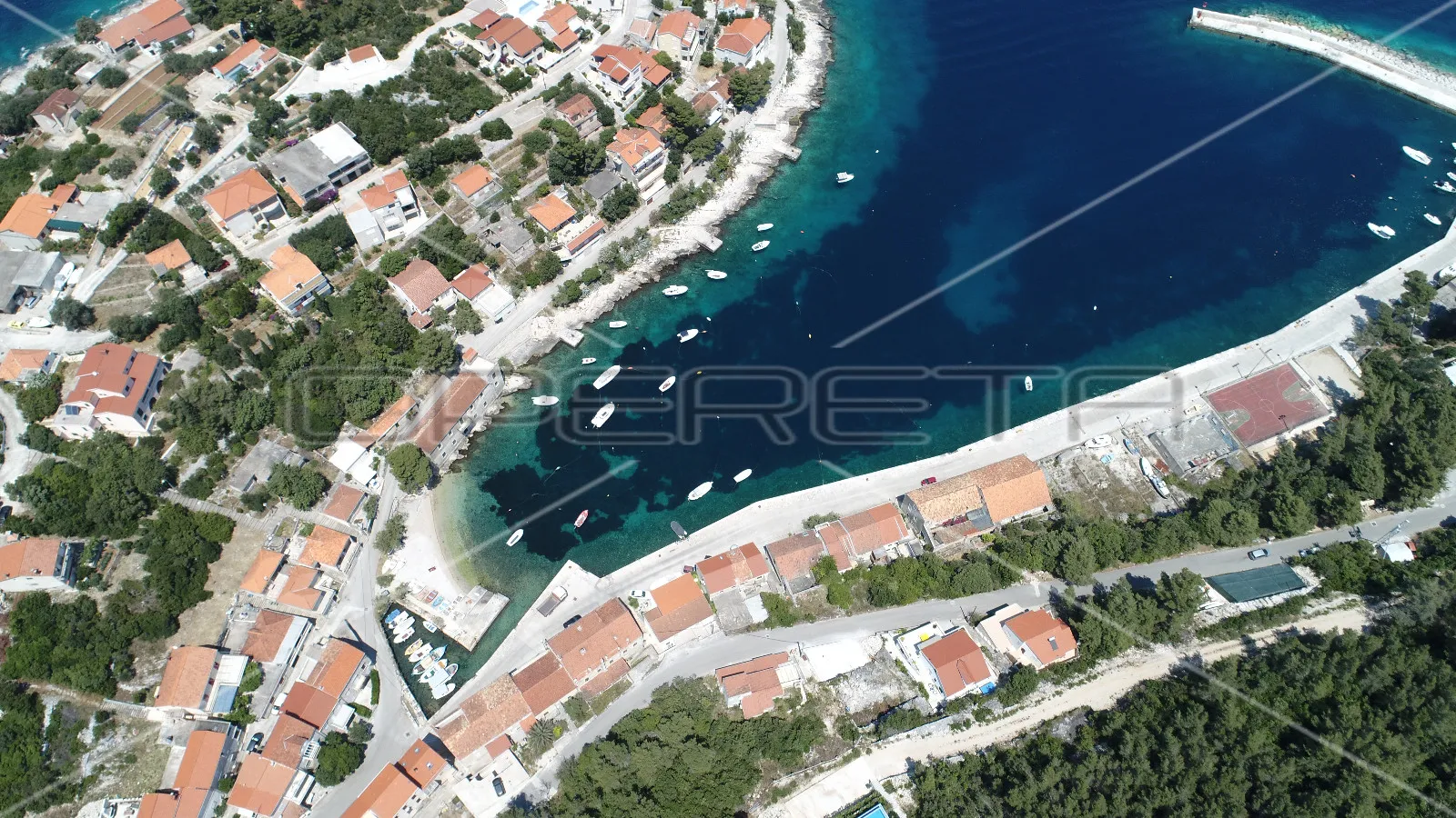 građevinsko zemljište s pogledom na more, 420 m2, prigradica - slika 12