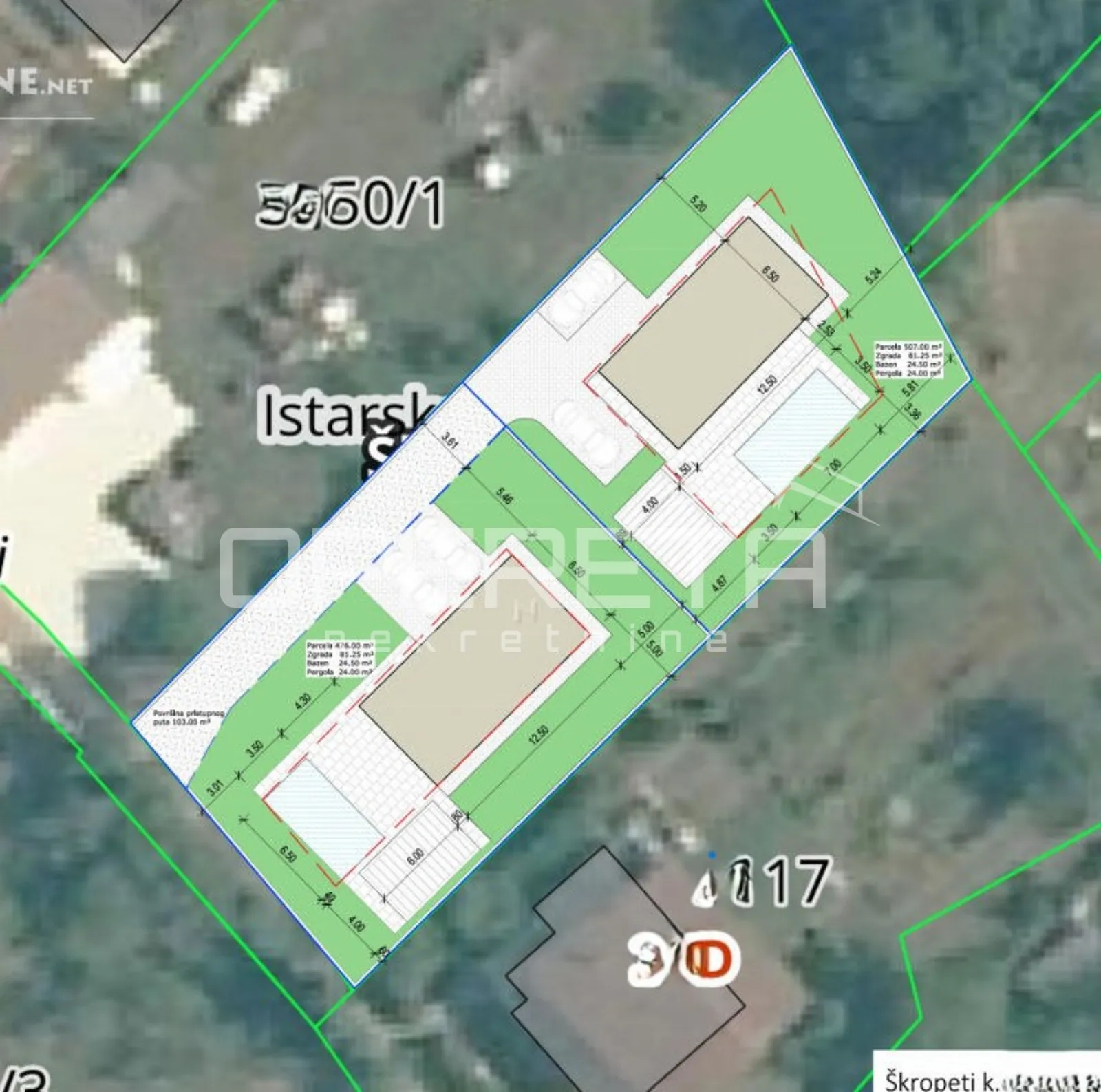 škropeti , novaki motovunski, 1.130,00 m2, 69.000,00 eur - slika 2