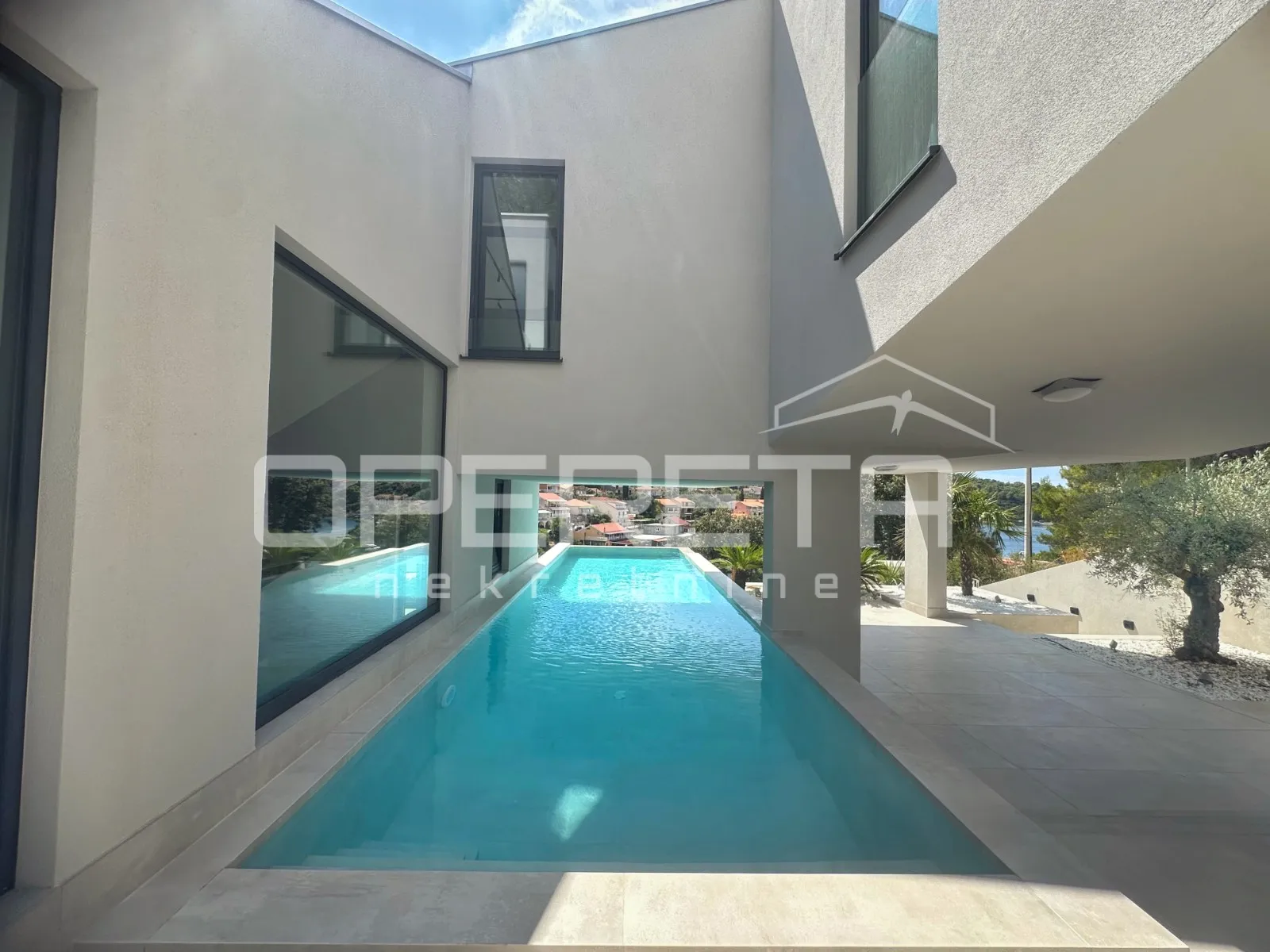 novoizgrađena dizajnerska vila s bazenom, brna, otok korčula - slika 5