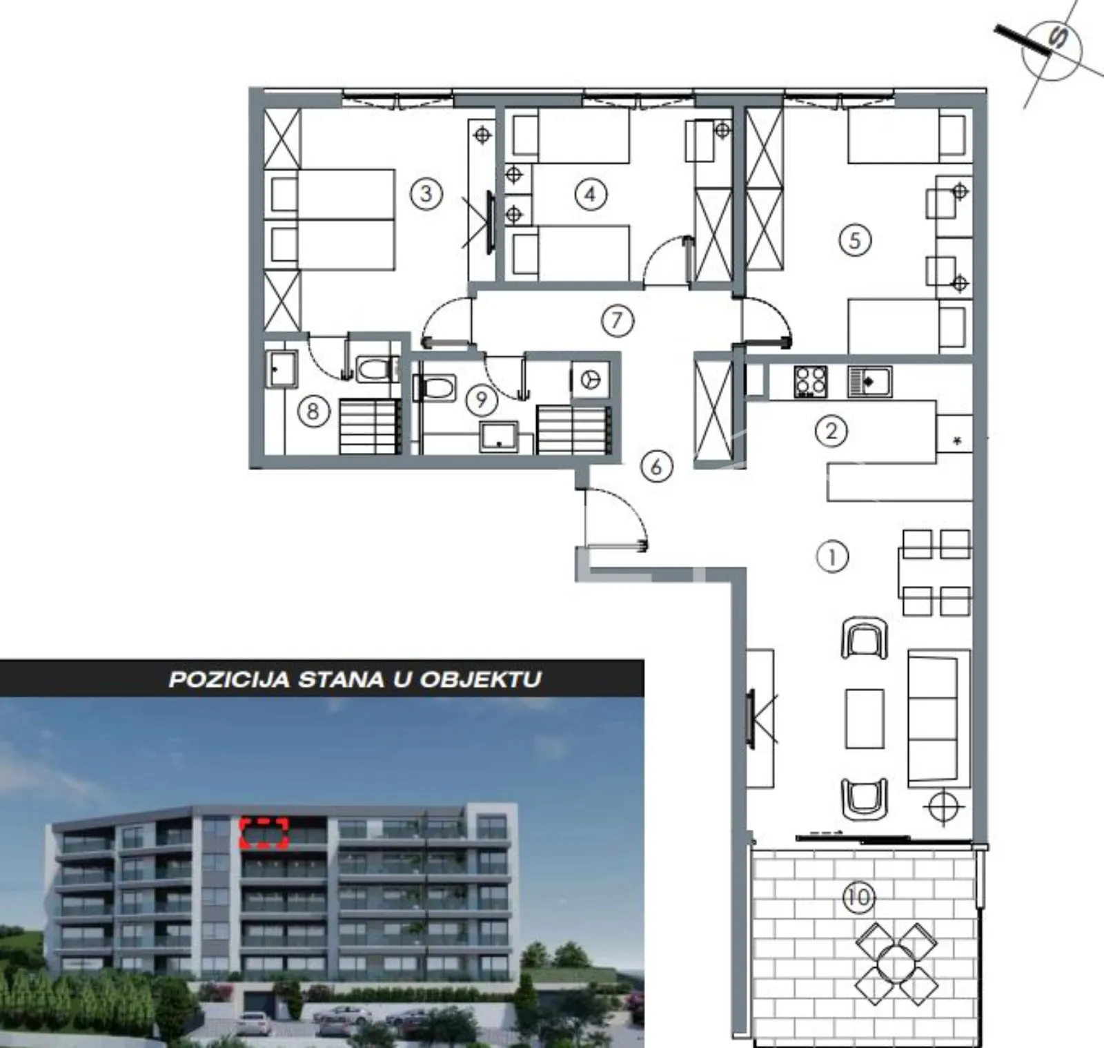 stanovi u izgradnji - makarska - stil i kvaliteta u svakom detalju - slika 32