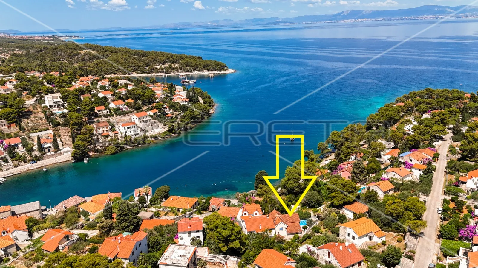 kuća na atraktivnoj lokaciji s pogledmo na more, splitska, otok brač - slika 24