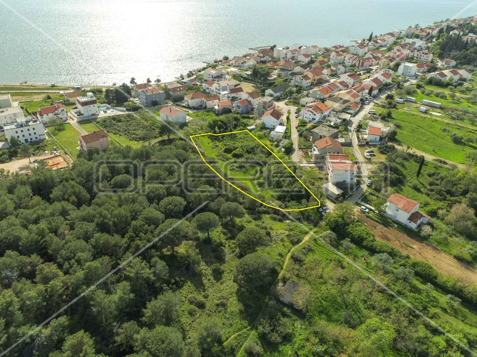 investicija, zemljište stambene namjene, pogled, 3.431 m2, diklo-zadar - slika 3