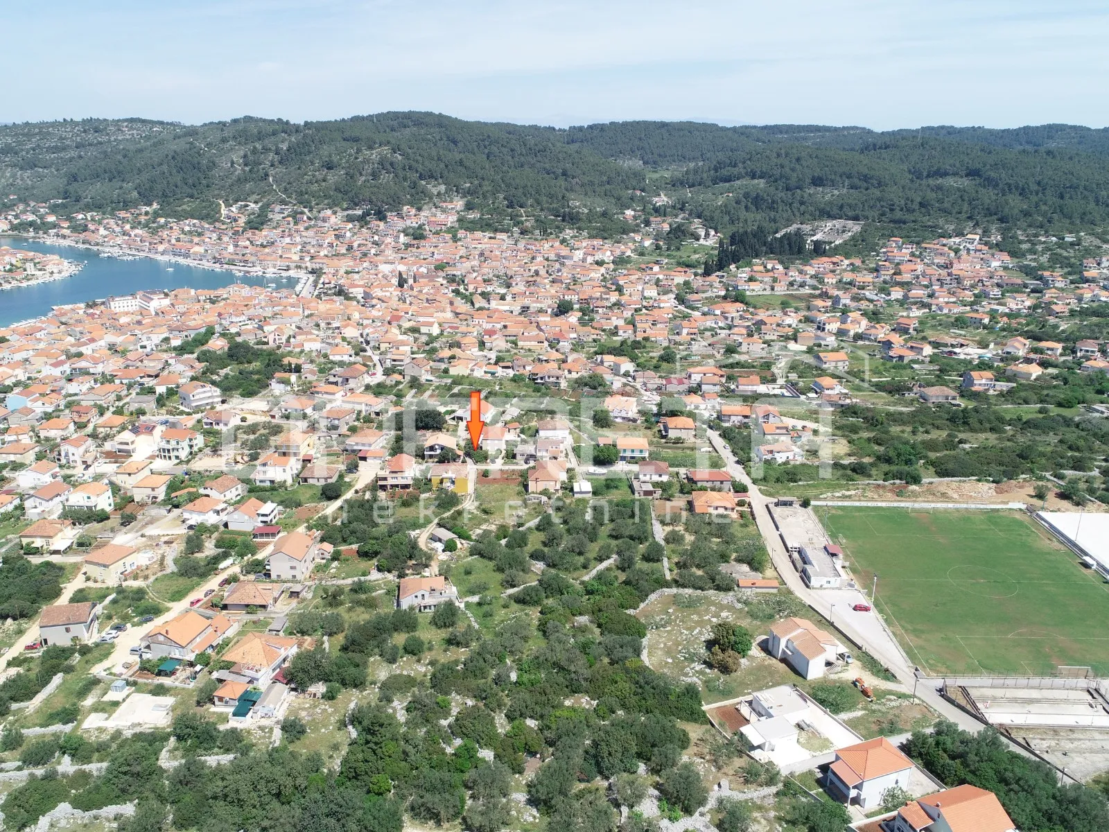 građevinsko zemljište 791 m2, s građevinskom dozvolom, vela luka - slika 3