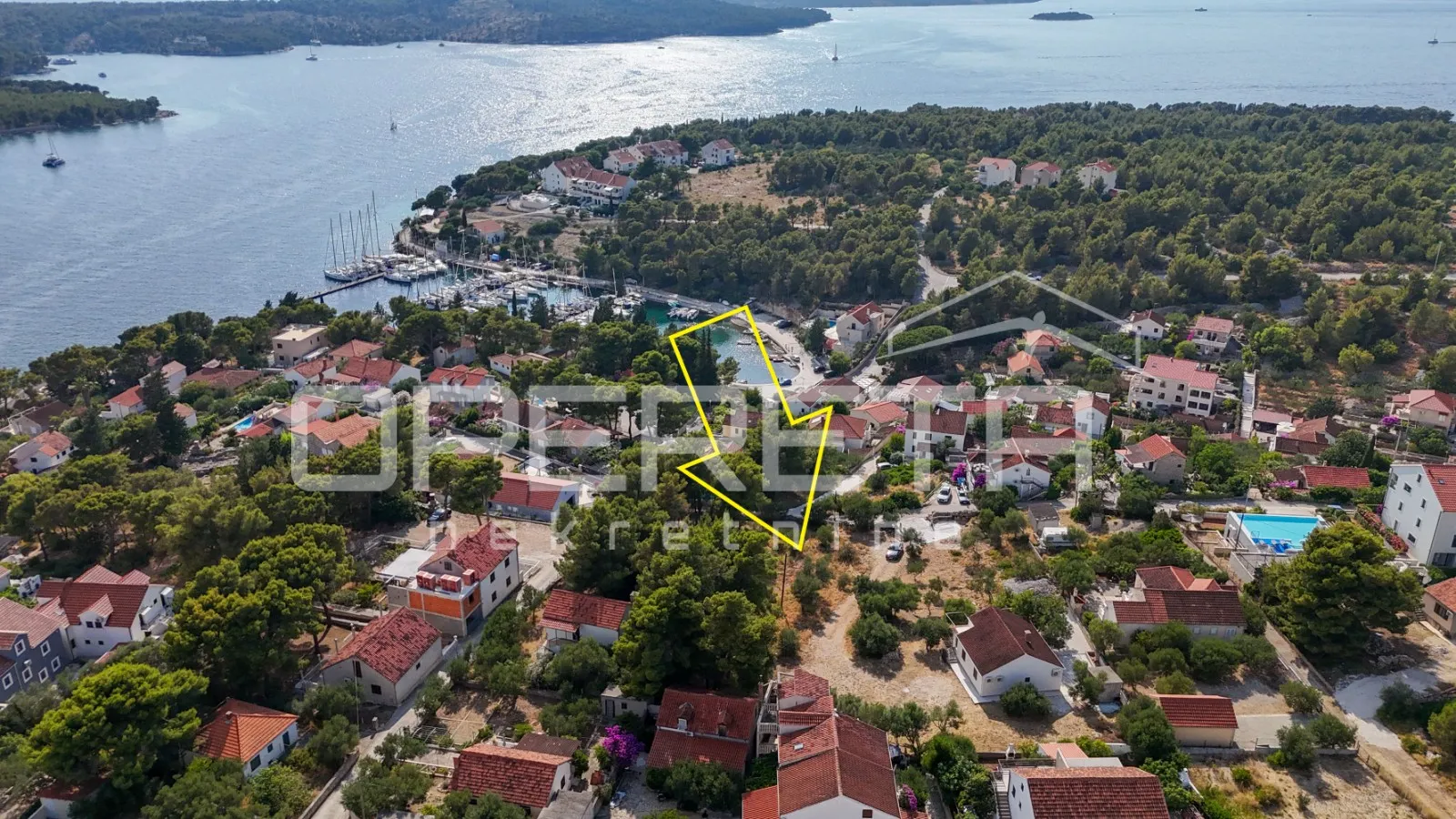 uživajte u ljepoti brača – građevinsko zemljište s infrastrukturom, milna - slika 9