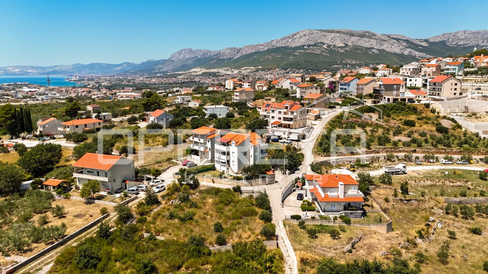 građevinsko zemljište s pogledom na more, mravince, solin kod splita - slika 4