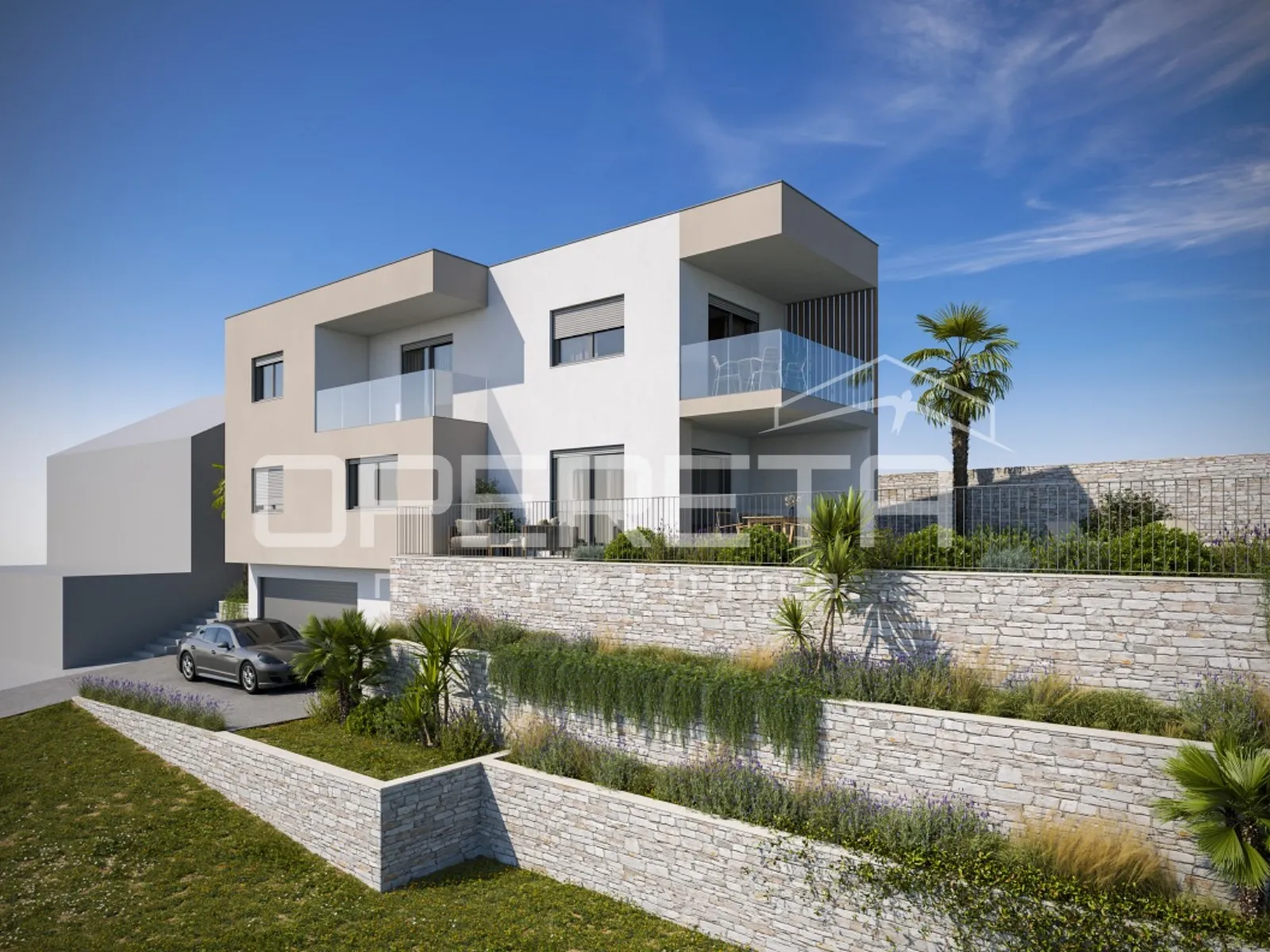 zemljište s projektom, dozvolom i pogledom na more - klis - slika 4