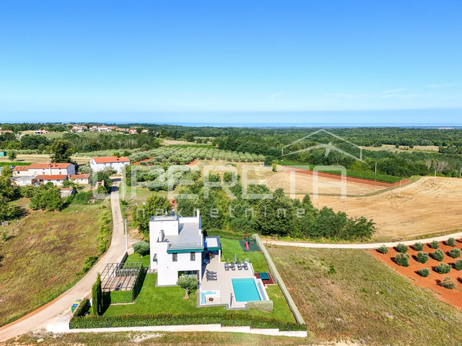 istra, vižinada - moderna vila s bazenom, panoramskim pogledom i luksuznim inter - slika 34